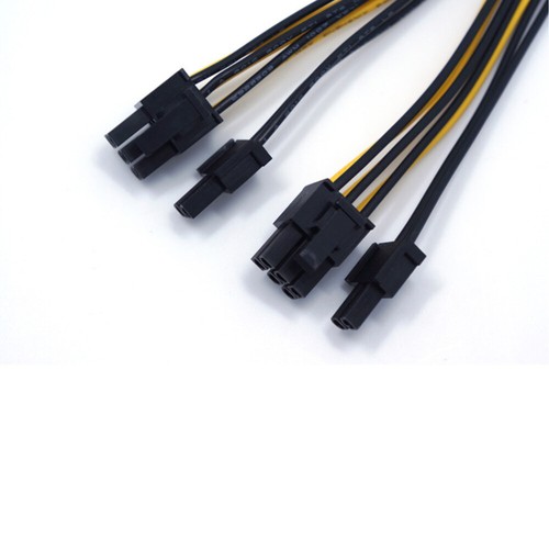 2PCS 16 Pin Kabel Für Grafikkarte Verlängerungskabel Stromkabel GPU Stromkabeln - Afbeelding 5 van 12