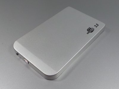 2,5' USB 2.0 ALU Gehäuse für SATA HDD    #h483b