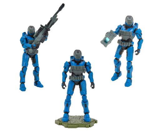 Paquete de figuras HALO Mission 4" punto de control UNSC con Spartan Gungit + Elite Mecrenary - Imagen 5 de 14