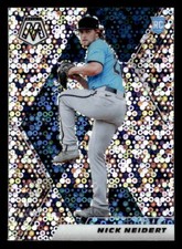 2021 Panini Mosaic #275 Nick Neidert Quick Pitch Silver card
