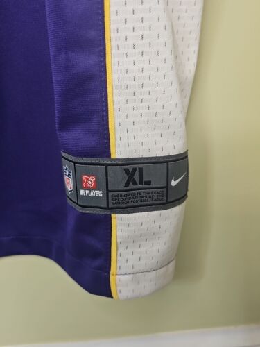 Minnesota Vikings Nike #28 Adrian Peterson On-Field NFL Trikot Lila Gr. XL Neu mit Etikett - Bild 3 von 16