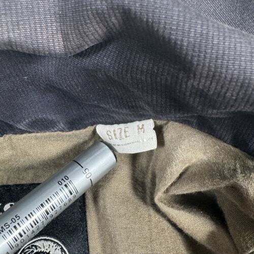 Diesel Industry Men’s Military Utility Jacket Multi-Pockets Dark Navy Size M - Picture 17 of 18