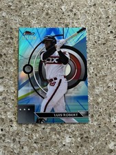 2023 Topps Finest Luis Robert Aqua Refractor /199 White Sox #36
