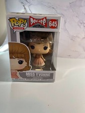Funko Pop Vinyl Pee-Wee Herman 645 Miss Yvonne 2018 Pre-Owned with Box