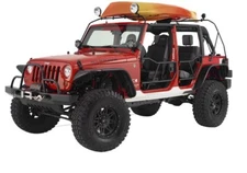 Warrior 878 Canoe Rack for 07-18 Wrangler JK and JKU (2-Door AND 4-Door Models!)