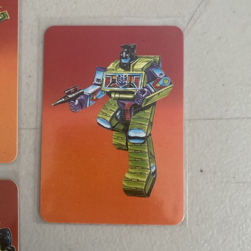 DEVASTATOR #115-#121 TRANSFORMERS MILTON BRADLEY ACTION TRADING CARD - Picture 5 of 9