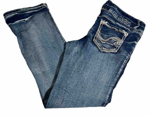 Serie 31 blaue Denim-Damenjeans Distress. Niedrig R. bestickt Gr.9 (166.F) - Bild 9 von 12