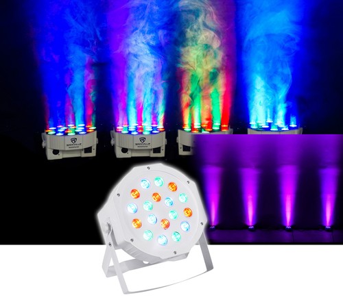 2 American DJ Starburst LED Spheres DJ Lighting Effect+2 Par lights+dmx cables - Picture 9 of 11
