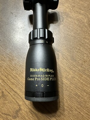 NIKKO STIRLING 3.5-10X44 AO IR PLEX GAME PRO SIDE PLEX ILLUMINATED