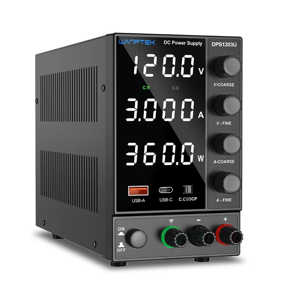 0~160V 0~2A Adjustable DC Power Supply Lab Bench Switching Variable Precision DC - Image 4 of 4