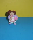 1984 OAA Inc Cabbage Patch Kids Doll PVC Mini Girl Figure Eating Cake Batter