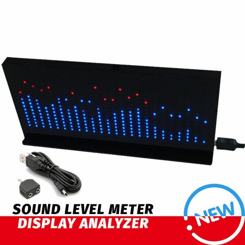Professional AS1424 LED Music Audio Spectrum Sound Level Meter Display Analyzer - Picture 2 of 12