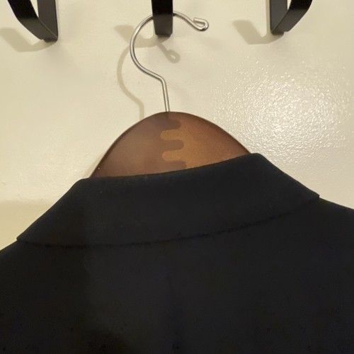 Hugo Boss Mens 42L 2 Piece Suit Black Pants Blazer 100% Virgin Wool Pre Owned - Picture 11 of 24