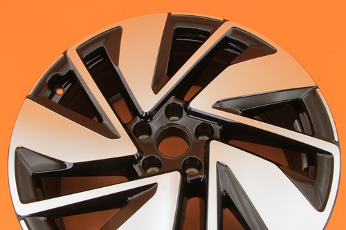 Volkswagen Atlas 2024 Black Machined 20" Inch OEM Wheel Rim 3QF601025AC - Picture 3 of 6