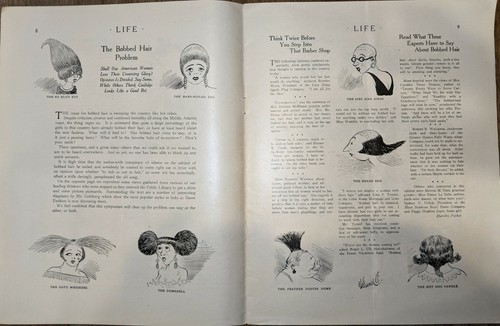 Life Magazine – August 28, 1924– C. Coles Phillips – Feminine Number - Picture 5 of 9