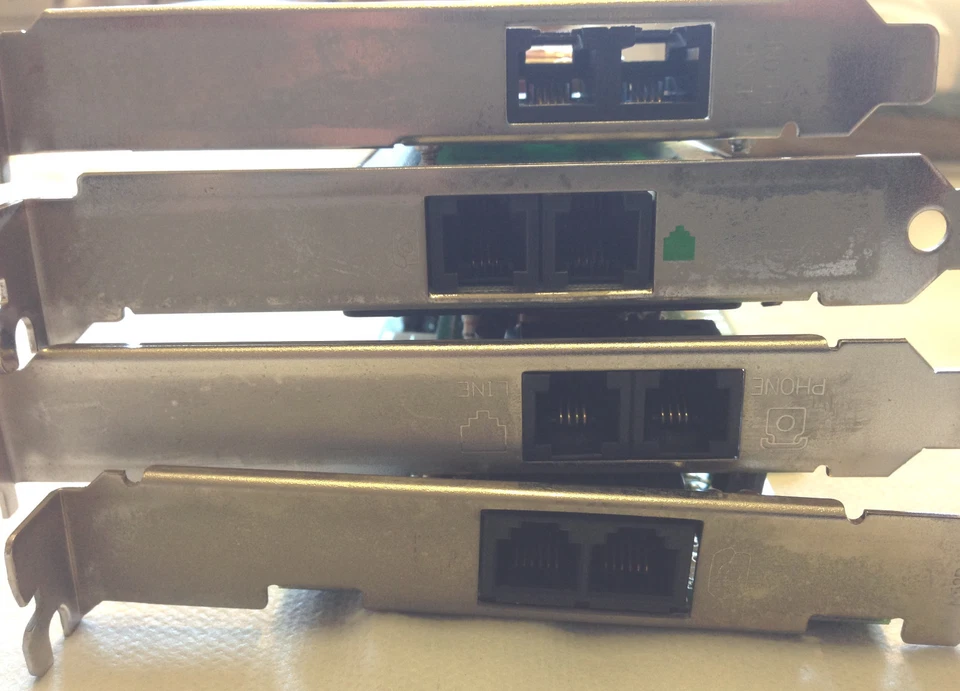 Módems internacionales con tarjeta PCI de fax para teléfono Foto 2 de 4