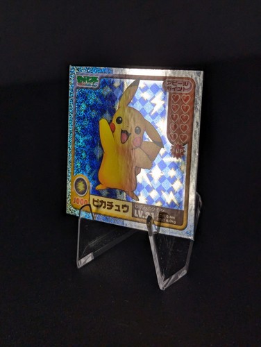 Pikachu Vintage Pokemon Ensky Speckle Foil Sticker Karte 2006 - Bild 4 von 4