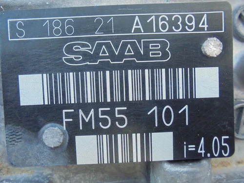 FM55 Getriebe Ft für SAAB 9-3 BERLINA 1.8 T Arc 2002 4624068 - Bild 4 von 10