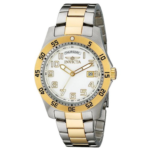 Invicta Men's 6693 II Gold-Plated Stainless Steel White Dial Watch [Watch] In... - Picture 1 of 10