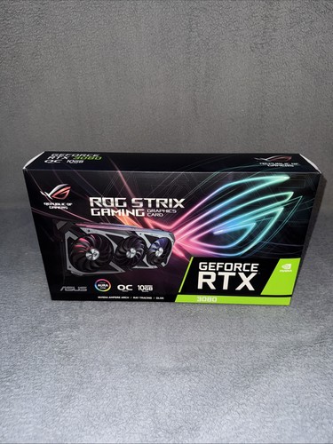 ASUS NVIDIA GeForce RTX 3080 10 GB GDDR6X Graphics Card (3080) - Picture 1 of 11