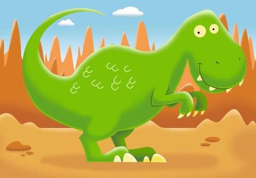 Ravensburger Puzzle 2,3,4,5pc My First Puzzle Jolly Dinos 7289-7 - Picture 4 of 5