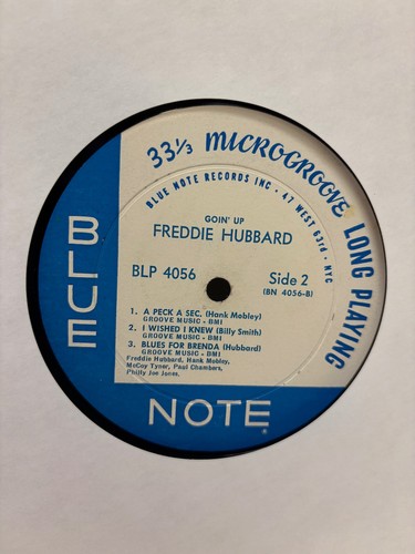 Freddie Hubbard, Goin' Up ~ '61, Blue Note 4056, Mono, W. 63rd, RVG, Ear, Mobley - Bild 4 von 4
