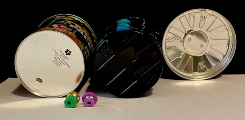 The Trash Pack Series3 Black Collectors Tin 18 Bins 2 Figures W/Guide Set Of 22 - Picture 9 of 15
