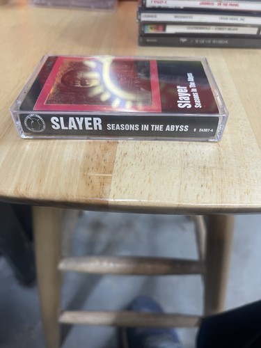 SLAYER~Seasons in the Abyss CASSETTE~90 DEF AMERICAN~9-24307-4~PLAYS EXCELLENT - Picture 2 of 9