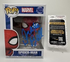 DRAKE BELL SIGNED SPIDER-MAN FUNKO POP MARVEL JSA AUTHENTICATED