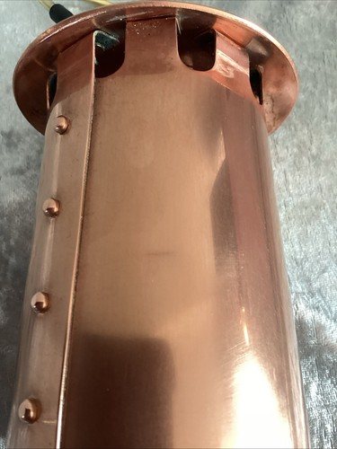 VINTAGE E. THOMAS & WILLIAMS CAMBRIAN BRASS & COPPER MINERS LAMP - PLEASE SEE AD - Picture 13 of 15