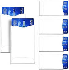 RFID Blocking Sleeves, Pack of 15 Credit Card Holders Only for Identity Theft