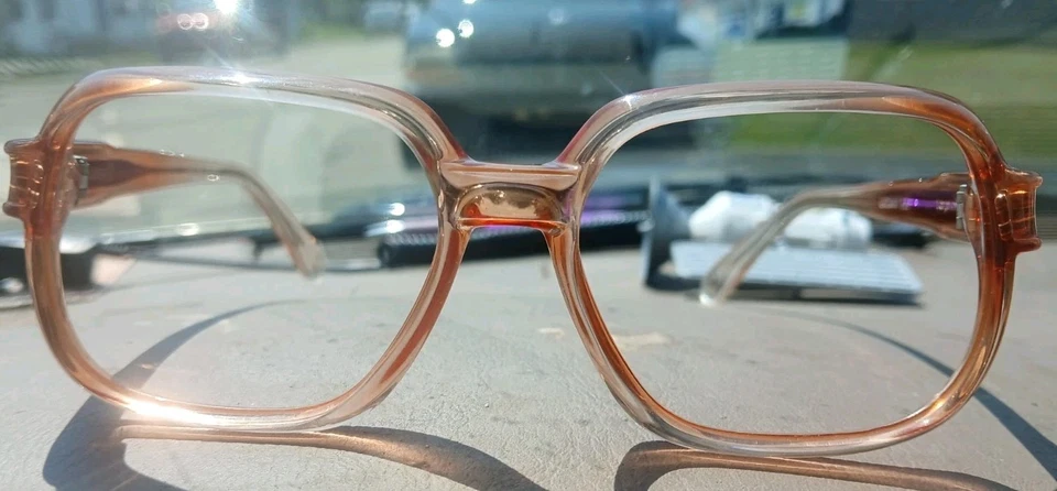 VINTAGE RODENSTOCK EXCLUSIV OVERSIZED ACETATE EYEGLASSES FRAME MADE GERMANY  - Image 3 of 4