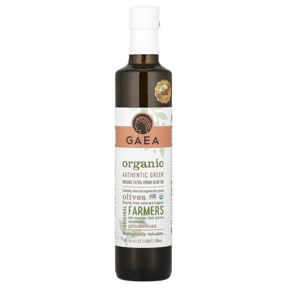Organic Extra Virgin Olive Oil, 16.9 fl oz (500 ml)