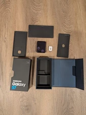 Samsung Galaxy S7 Original Smart Phone Empty Box With Some Accessories