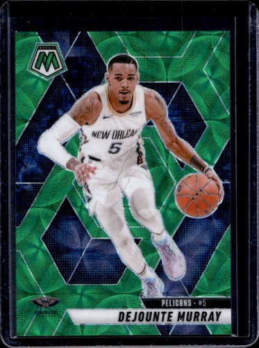 2024-25 Mosaik Dejounte Murray International grün #/15 Pelikane