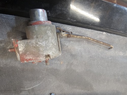 1968 Corvette Pushbutton Door Lock Mechanism 68 Only Driver Side Left - Bild 2 von 3