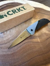 CRKT 1070K Koji Hara Ichi Assisted 2-1/2" Black Blade, Black Handle. * NEW*