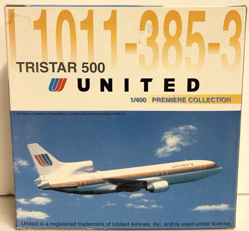 Dragon Wings 55121 1:400 Diecast Airliner United Airlines Tristar 500 1011-385 - Picture 2 of 5