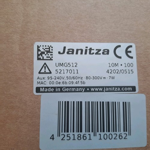 Janitza UMG 512-PRO, Class A Power Quality Analyzer - Picture 14 of 16