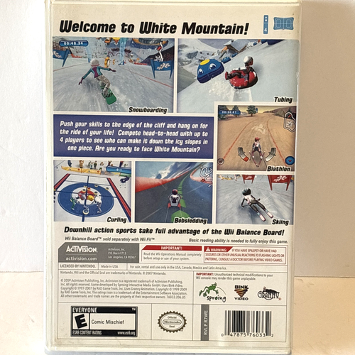 Mountain Sports Video Game (Nintendo Wii, 2009) CIB Clean Disc Tested Working - Picture 6 of 7