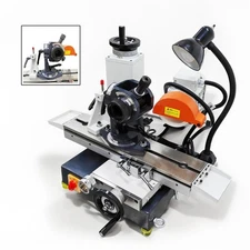 220V Universal Tool Grinder w/50Q Gun Drill Sharpening Attachment 550W 2800RPM