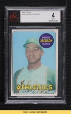 1969 Topps Reggie Jackson #260 BVG 4 HOF READ 0q3