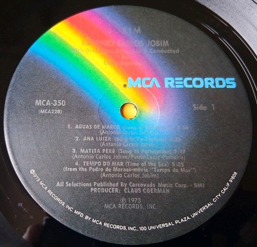 Antonio Carlos Jobim - Jobim Vinyl LP - 1973 MCA Revords - Plays Beautifully! - Picture 10 of 15