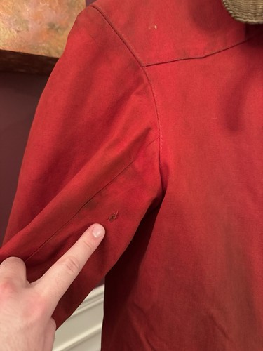 The Globe 1950s Fireman’s Jacket Size 44 Vintage, Full Wool Lining - Picture 7 of 13