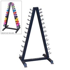 Body-Solid Vertical Vinyl and Neoprene Dumbbe...