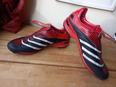 Adidas Absolado TRX TF Traxion Turf Herren Fußballschuhe rot schwarz UK 12 sehr guter Zustand