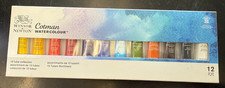 Winsor  Newton Cotman Watercolour Paint Starter Set 12 x 8ml