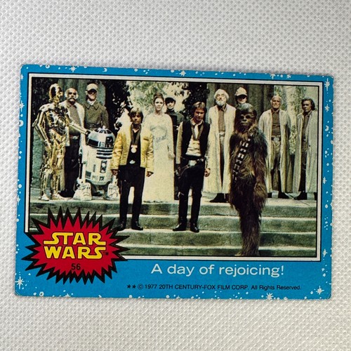 1977 Topps Star Wars Cards Blue Series 1 – You Pick #1–66 – Buy 4 Save 25% - Picture 225 of 266