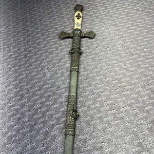 Vintage J.H. Wilson Knights Templar Ceremonial Sword Smallsword Bone Handle USA