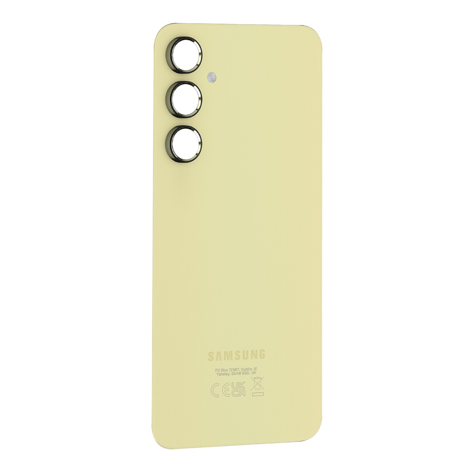 Coque Galaxy A35 de remplacement Clappio vert pâle châssis arrière mobile